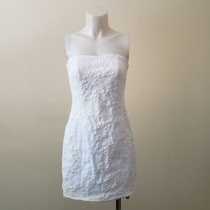 Princess Polly ANJA MINI DRESS WHITE used size 6